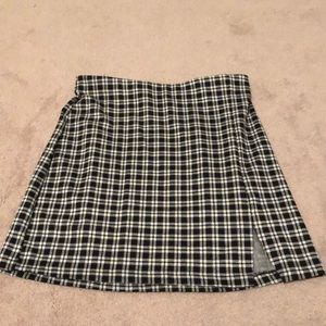 Plaid Skirt